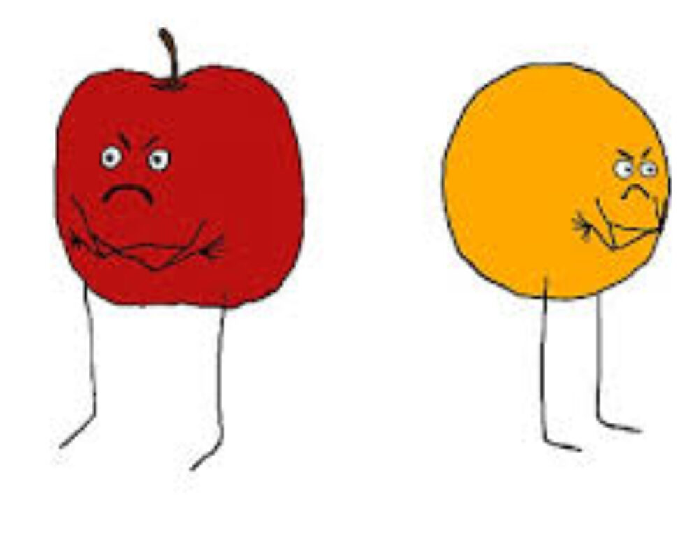 Like apples and oranges. Apples and Oranges идиома. Compare Apples and Oranges.