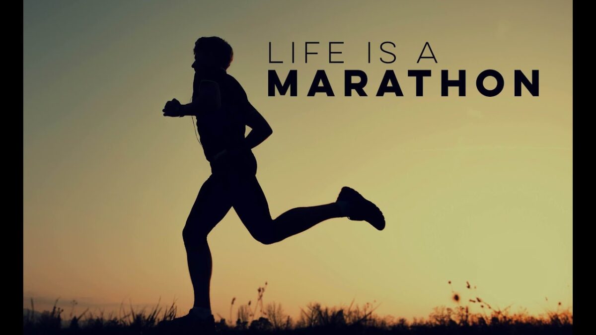 Life is a Marathon, Not a Sprint - Joshua N. Hook