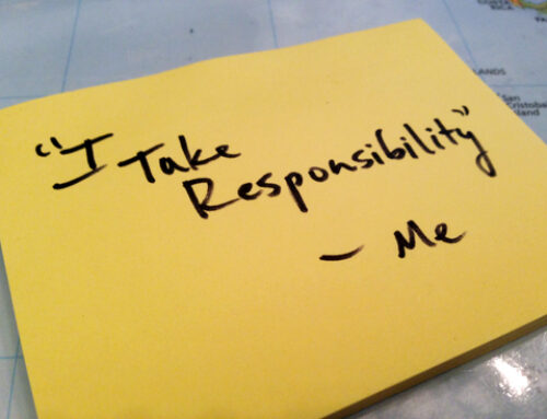 The Challenge of Taking Responsibility